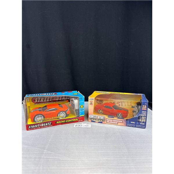 2 Radio Controlled Challengers in Box