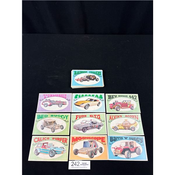 Large Lot of Way-Out Wheels Collector Cards 36 In Total, All Different