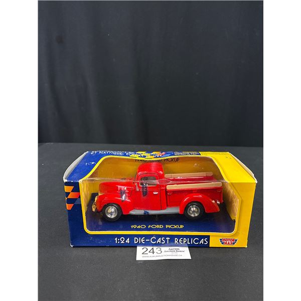 1940 Ford Pickup 1/24th Diecast Truck in Original Box