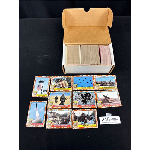 Box of Topps Dessert Storm Spares Trading Cards