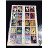 Image 2 : Artist Signed 99/100 Freaks of Nature Uncut Sheet Trading Cards