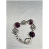 Image 3 : Unusual Vintage Glass w/ Pearls Bracelet