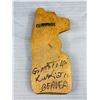 Image 3 : Vintage 7" Tall West Coast Native Carving of a Beaver, Signed