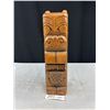 Image 1 : Nicely Signed 12" Tall West Coast Native Totem Pole