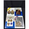 Image 2 : Lot of 8 Vintage Trading Post Military Insignia Books