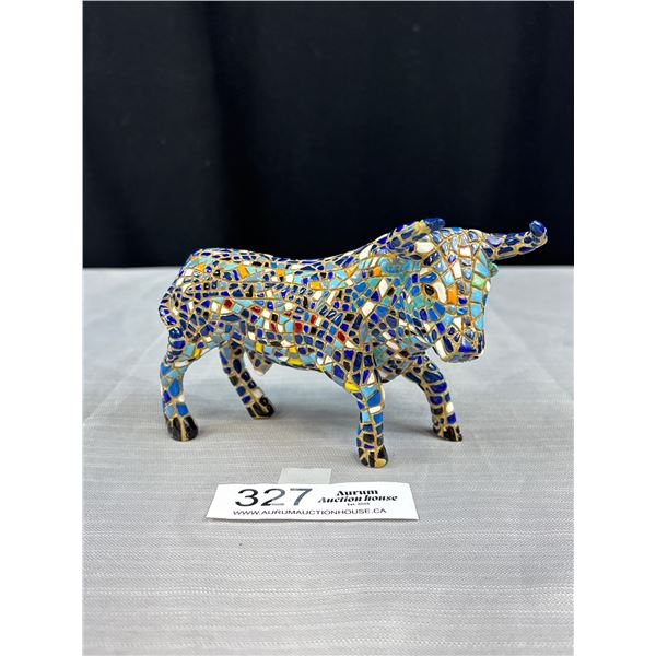 Spanish Hand Crafted Bull Ornament