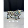 Image 1 : Spanish Hand Crafted Bull Ornament