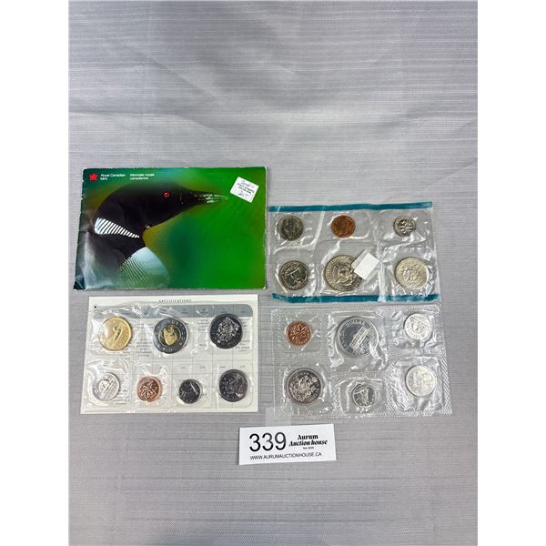 1973 2000 Canadian Mint Set + US 1979 Coin Set