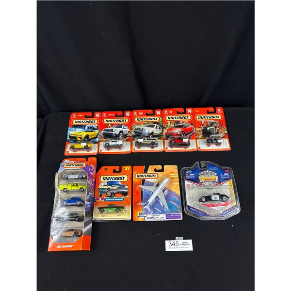 Lot of Matchbox Diecast Cars In Original Boxes + Others