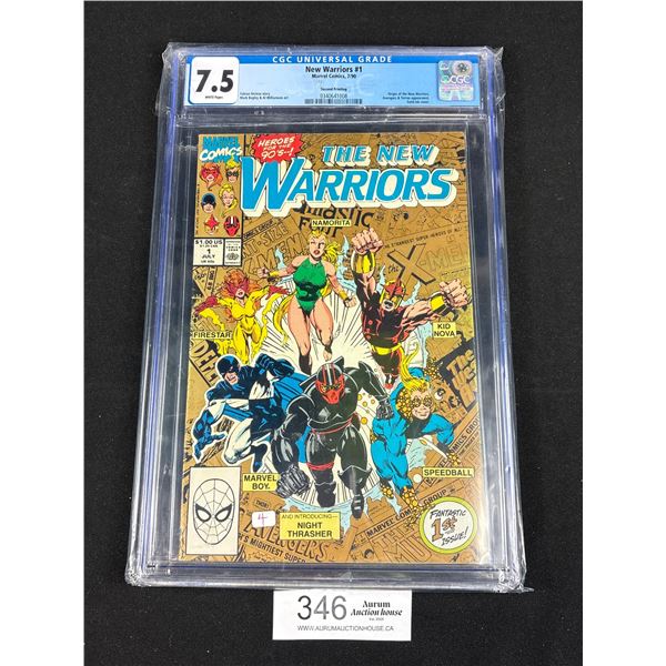 Graded 7.5 New Warriors Vol. 1