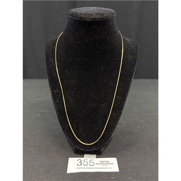 Nice Fine 10k Gold Necklace