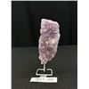Image 1 : 7 Inch Amethyst Stone on Stand