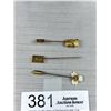 Image 3 : Vinatge Lot of Gold and Silver Plated Stick Pins