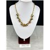 Image 1 : A Very Nice Gold Tone with Colourful Stones Necklace