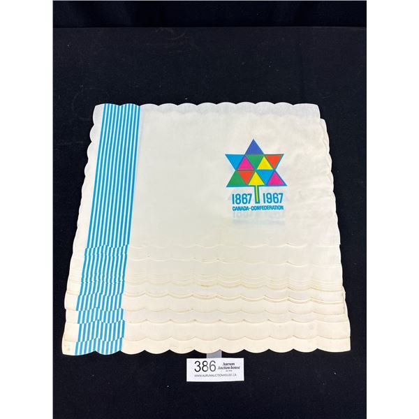 Nice Lot of Canada Centennial 1967 Paper Placemats