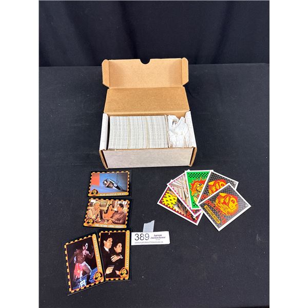 Small Collector Box Full of Rocketeer Trading Cards