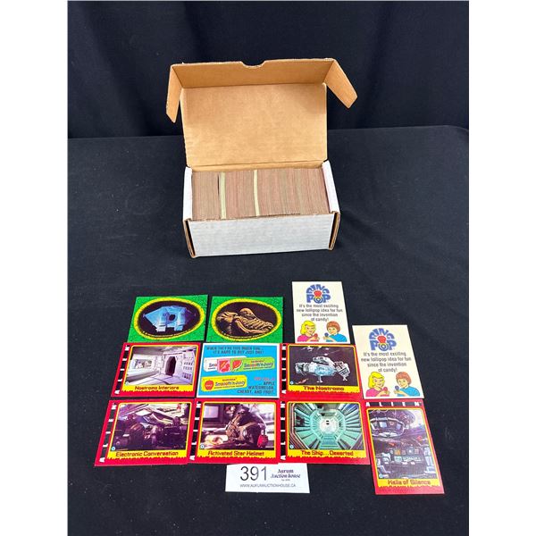 Collector Box of 2 Sets of Alien Cards and 1 Stickers
