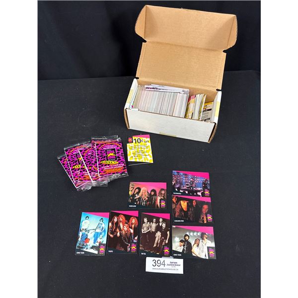 Collector Box Full of Proset Super Stars Musicard Trading Cards