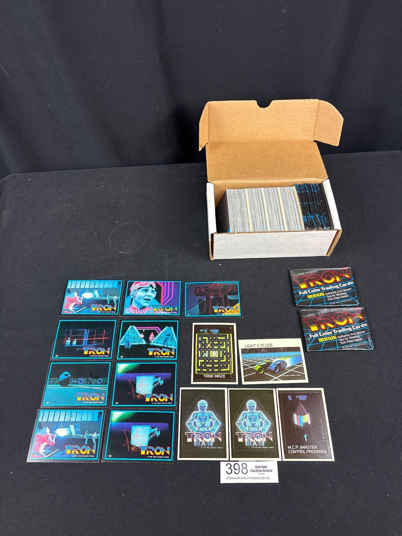 Tron Boxes Collector Box of Tron Trading Cards
