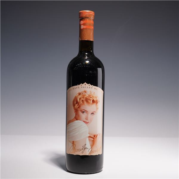 1998 Napa Valley Red Wine - Marilyn Monroe Merlot with Tiara Label