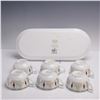 Image 5 : 52pc Bernardaud Porcelain Dinnerware Set, Grenadiers, Happy Holiday
