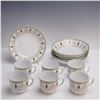 Image 6 : 52pc Bernardaud Porcelain Dinnerware Set, Grenadiers, Happy Holiday