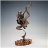 Image 3 : Bronze Figural Sculpture of Dancing Couple on Stone Base