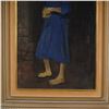 Image 4 : Raphael Soyer, Original Oil on Canvas, Model in Blue Robe, Signed