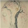 Image 2 : Louis Icart, Aquatint Etching on Paper, Spring Blossoms, Signed