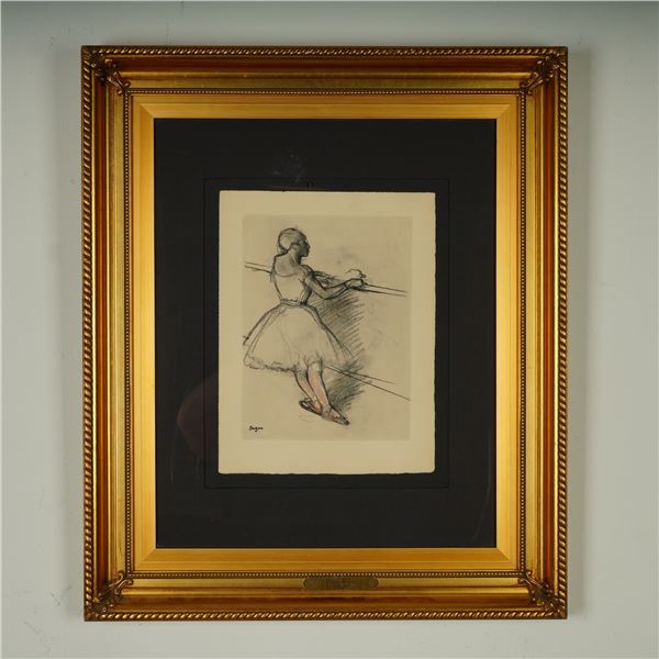 Edgar Degas (Aft.) Color Etching on Paper, Ballerina, The Danse Dessins