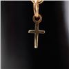 Image 3 : Italian 14K Gold Infant Cross Bracelet