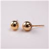 Image 3 : Two Pairs of 14K Gold Earrings