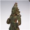 Image 4 : 3pc Indian Bronze Shiva Figure with Mandorla Arch and Base