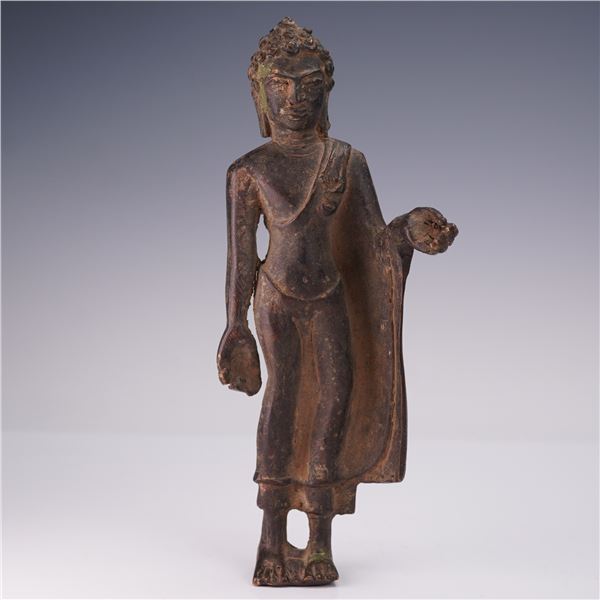 Southeast Asian Bronze Buddha Figurine