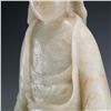 Image 7 : Chinese Jade Figure of Guanyin Mounted on Chloromelanite Base