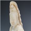 Image 8 : Chinese Jade Figure of Guanyin Mounted on Chloromelanite Base