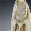 Image 9 : Chinese Jade Figure of Guanyin Mounted on Chloromelanite Base