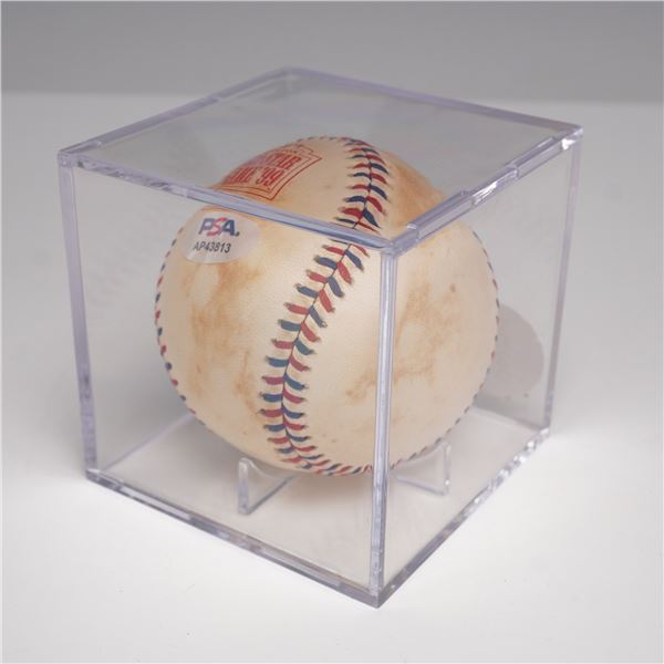 Derek Jeter and Ron Coomer 1999 MLB All-Star Game Baseball PSA Cert.