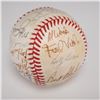 Image 4 : Minnesota Twins Team Autographed Baseball with PSA LOA