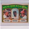 Image 2 : 1972 Topps Card #89 NL Home Run Leaders PSA 4 VGEX Stargell Aaron May