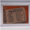 Image 4 : 1972 Topps Card #89 NL Home Run Leaders PSA 4 VGEX Stargell Aaron May
