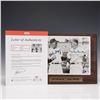 Image 7 : Willie Mays, Duke Snider Autographed Photograph with Plaque and PSA COA