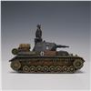 Image 3 : King & Country German Tank, Pzkw.4 with Commander Model