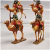 Image 2 : 8pc Camel Corps Miniatures with Mounted Desert Troops