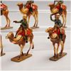 Image 3 : 8pc Camel Corps Miniatures with Mounted Desert Troops