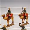 Image 4 : 8pc Camel Corps Miniatures with Mounted Desert Troops