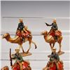 Image 5 : 8pc Camel Corps Miniatures with Mounted Desert Troops