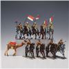 Image 1 : 10pc El Templario Mounted Lancers and Camel Figure
