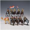 Image 2 : 10pc El Templario Mounted Lancers and Camel Figure