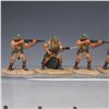 Image 3 : 27pc Britains WWII Desert Infantry Toy Soldiers